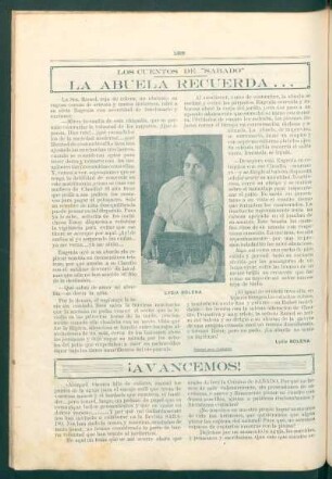 La abuela recuerda... : Los cuentos de "Sábado"