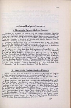 Sachverständigen-Kammern