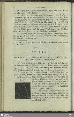 XVI. Schall