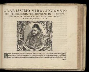 Bildnis des Formschneiders Sigismund Feierabend