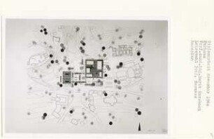 Kurhaus, Badenweiler (Diplomarbeit bei Bernhard Hermkes): Lageplan 1:500