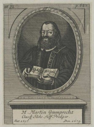 Bildnis des Martin Gumprecht