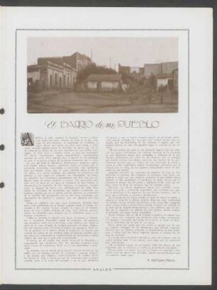 El barrio de mi pueblo