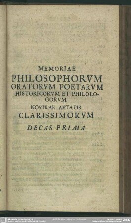 Decas Prima