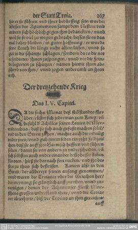 Der dreyzehende Krieg. Das LV. Capitel