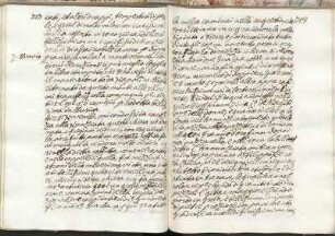 Tagebucheinträge von / appunti in diario di Reichsgraf Johann Heinrich Franz Emanuel Notthafft von Wernberg