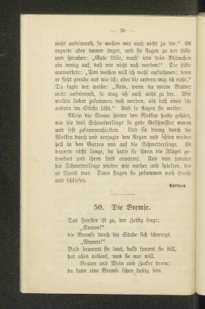 50. Die Bremse.