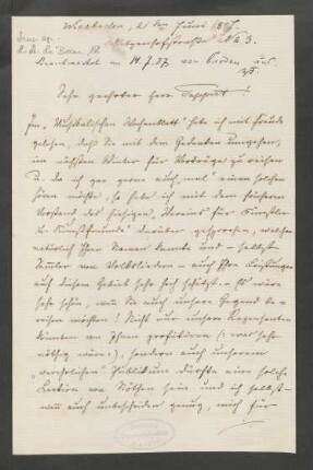 Brief an Wilhelm Tappert : 21.06.1887