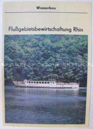 Werbe- und Informationsprospekt aus dem Bereich der Wasserwirtschaft