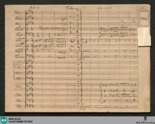 Sei gegrüßt in diesen Hallen - JWK Mus.Ms. 277 : Coro, orch; A; StrK WoO 7.08