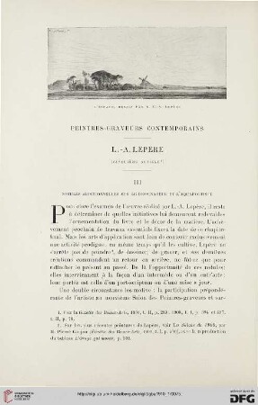 4. Pér. 3.1910: L.-A. Lepère, 5 : peintres-graveurs contemporains