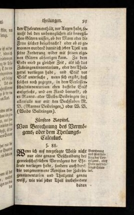95-115, Fuenftes Kapitel