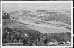 Meißen. Das untere Elbtal bei Meißen