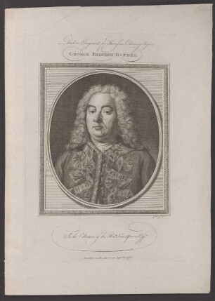 Porträt Georg Friedrich Händel
