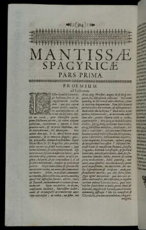 Proemium ad Lectorem.