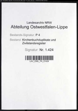 Kirchenbuchduplikat der katholischen Gemeinde Hemer (GHT 1839-1840). (Gemeinde: Hemer, katholische Gemeinde)