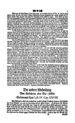 Goldmanns Text Lib. IV. Cap. XXVIII