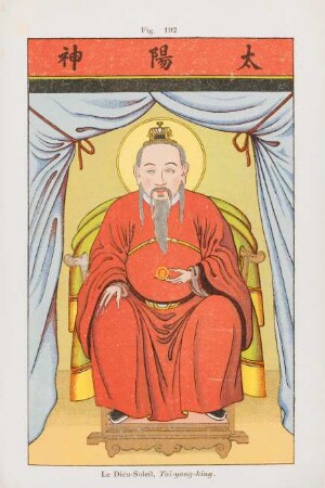 Fig. 192. Le Dieu-Soleil, Tai-yang-king
