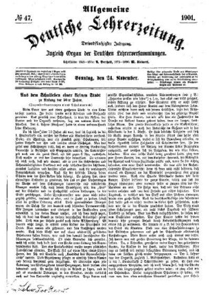 Aus dem Schulleben einer kleinen Stadt zu Anfang der 50er Jahre : (Jugenderinnerungen eines Schulmannes)