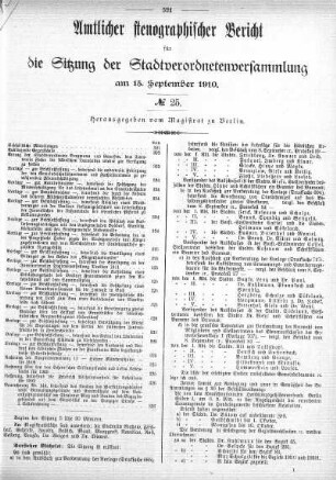 No. 25, 15. September 1910