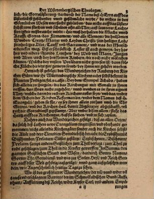 Poedagogia Oder Schulführung der Würtenbergischen Theologen : Darin[n] die Vorred vnd Beschluß deß Buchs, so die Würtenbergische Theologen wider Robertum Bellarminum, vnd Petrum Hansonium außgehen haben lassen, ... der Warheit widerlegt, wirdt in zwey Theyl getheilt ..., 2. [Anderer Theil] Darinnen zween Irrthumben ... widerlegt