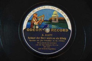 Schaut der Herr mich an als König : Spottchor aus "Der Freischütz" / (C. M. v. Weber)