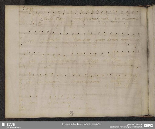 Recitativo: Vedi colà correr l'eterea mole