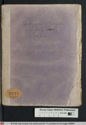 Der Röm: Spannischen Cantzley Appendix. Oder/ Königlicher Böhmischer FriedensZeug. Das ist: Grundvester unnd unwiedertreiblicher Beweiß/ daß Fridericus König zu Böheimb ... An Verhinderung deß lieben werthen Friedens gar nicht: Sondern Seiner Mayst: Feinde/ an biß dato verbleibender Wiederbring- und Eroberung desselben schuldig : Welches auß ettlichen an beede Churfürsten/ Sachsen und Brandenburg/ auch den Hertzog zu Würtenberg/ abgegangene Schreiben/ mehr als überflüßig zusehen ...