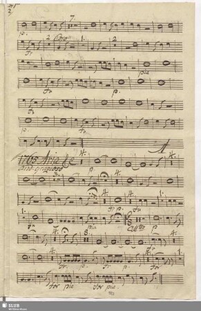 1765. Aria: Non è spento quel foco soave / Seydelmann, F.