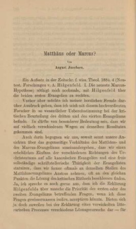 408-417 Matthäus oder Marcus