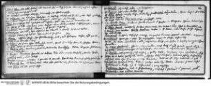 Skizzenbuch Latium, Rom, Textseite