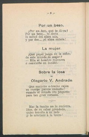 Por un beso.