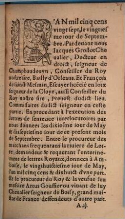 S'ensuit la declaration des marchandises qui sont voicturées par les destroicts du grand peage d'Orleans