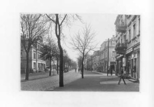 Heidenau. Bismarckstraße (Ernst-Thälmann-Straße). Blick nach Südost