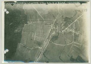 Foto des "Abschnitts Nord" bei Heidwiller nördlich des Rhein-Rhone-Kanals (Luftbild)