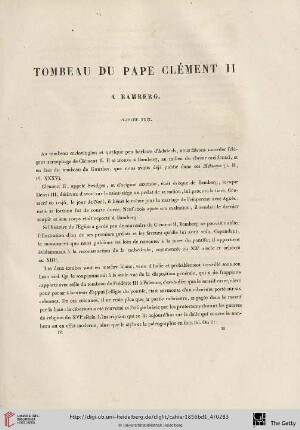 Tombeau du Pape Clément II à Bamberg