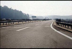 Ausfahrt aus Kreisel (Rottweil Richtung Singen)