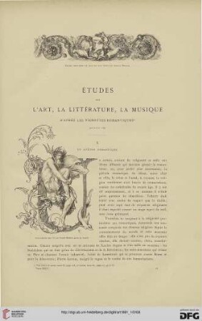 7: Études sur l'art, la littérature, la musique d'après les vignettes romantiques, [4]