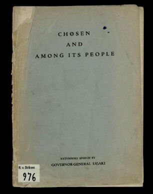Chosen and among its people