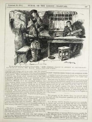 The one seated (reading newspaper of January 29th)