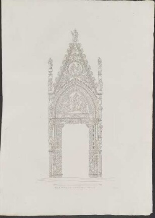 Pl. 3. Porte Principale De La Cathedrale De Messine.