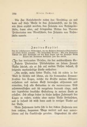 Zweites Kapitel. Von der unbekannten Völkerschaft ...