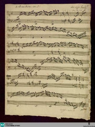Preludes - Don Mus.Ms. 164 : org; C