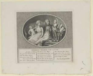 Gruppenbildnis des Friedrich Wilhelm III. und der Luise von Preußen mit Kindern