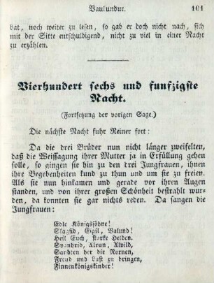 Vierhundert sechs und funfzigste Nacht