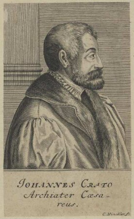 Bildnis des Johannes Crato