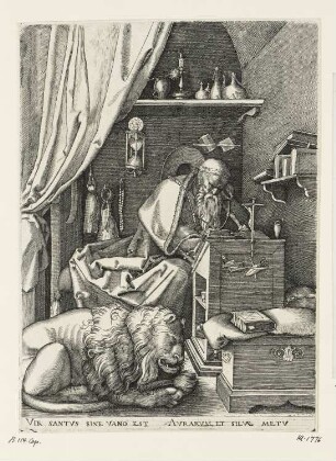 Heiliger Hieronymus in der Zelle