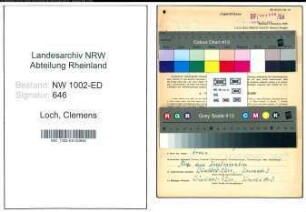 Entnazifizierung Clemens Loch, geb. 04.09.1906 (Kaufm.Angest.)