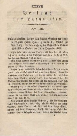 XXXVII-LII Beilage Nr. III