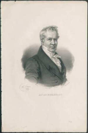Portrait Alexander von Humboldt